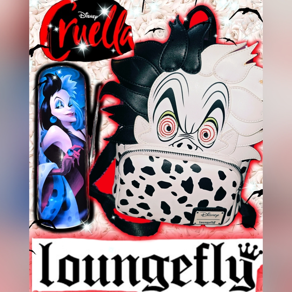 Disney Loungefly Cruella De Vil Backpack